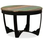 Table d'appoint Bois de récupération massif 60 x 40 cm