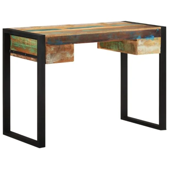 Accueil 9 Bureau Bois de récupération massif