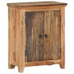 Buffet 60x33x75 cm Bois d'acacia solide et bois de récupération