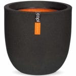 Capi Jardinière Urban Smooth 43x41 cm noir KBL933
