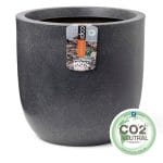 Capi Pot à fleurs Waste Smooth 35x34 cm Gris