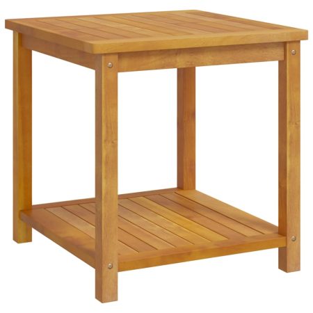 Table d'appoint Bois d'acacia massif 45x45x45 cm