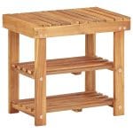 Range-chaussures 50x32x45 cm Bois d'acacia massif