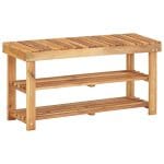 Range-chaussures 90x32x46 cm Bois d'acacia massif