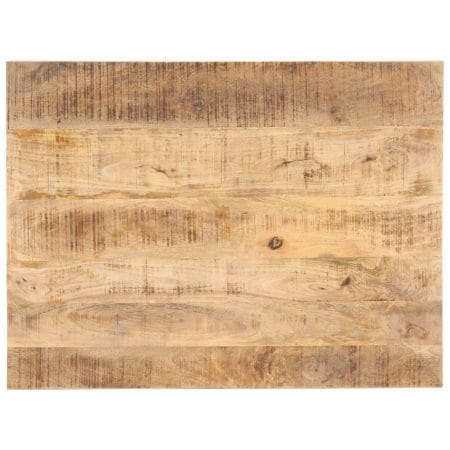 Accueil 40 Dessus de table Bois de manguier solide 25-27 mm 70x60 cm