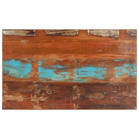 Dessus de table rectangulaire 60x100 cm 15-16 mm Bois récupéré