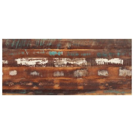 Dessus de table rectangulaire 60x140 cm 15-16 mm Bois récupéré