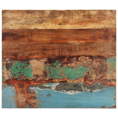 Dessus de table rectangulaire 60x70 cm 25-27 mm Bois récupéré