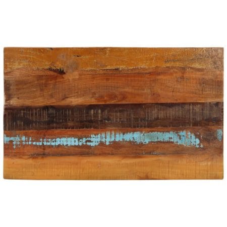 Dessus de table rectangulaire 60x100 cm 25-27 mm Bois récupéré
