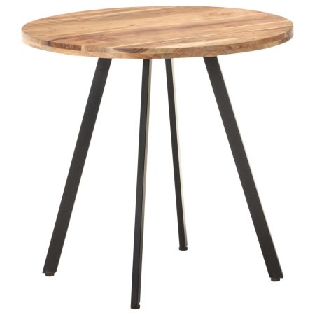 Table de salle à manger 80 cm Bois d'acacia solide