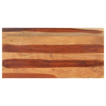 Dessus de table 120x60x(2,5-2,7) cm Bois massif d'acacia