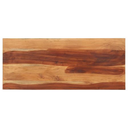 Dessus de table 140x60x(2,5-2,7) cm Bois massif d'acacia