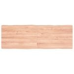 Dessus de table bois massif traité bordure assortie