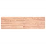 Dessus de table bois massif traité bordure assortie