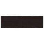 Dessus de table bois massif traité bordure assortie