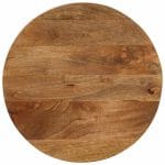 Dessus de table Ø 40x3,8 cm rond bois de manguier massif