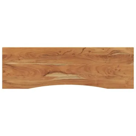 Dessus de bureau 160x50x2,5 cm rectangulaire bois massif acacia
