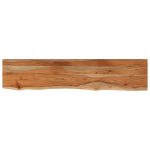 Dessus de table 180x40x2,5 cm rectangulaire bois massif acacia