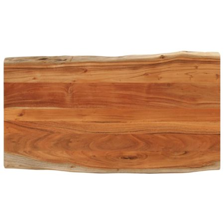 Dessus de table 110x60x2,5cm rectangulaire bois massif d'acacia