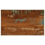 Dessus de table 60x20x2,5 cm rectangulaire bois massif récupéré