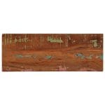 Dessus de table 70x40x2,5 cm rectangulaire bois massif récupéré