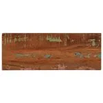 Dessus de table 80x40x3,8 cm rectangulaire bois massif récupéré