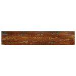 Dessus de table 140x40x3,8cm rectangulaire bois massif récupéré
