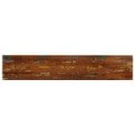 Dessus de table 180x40x3,8cm rectangulaire bois massif récupéré