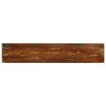 Dessus de table 180x40x3,8cm rectangulaire bois massif récupéré