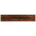 Dessus de table 160x20x2,5cm rectangulaire bois massif récupéré
