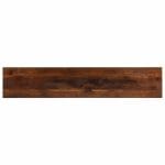Dessus de table 180x20x2,5cm rectangulaire bois massif récupéré