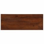 Dessus de table 80x30x2,5 cm rectangulaire bois massif récupéré