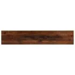 Dessus de table 180x40x2,5cm rectangulaire bois massif récupéré