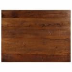 Dessus de table 80x50x2,5 cm rectangulaire bois massif récupéré