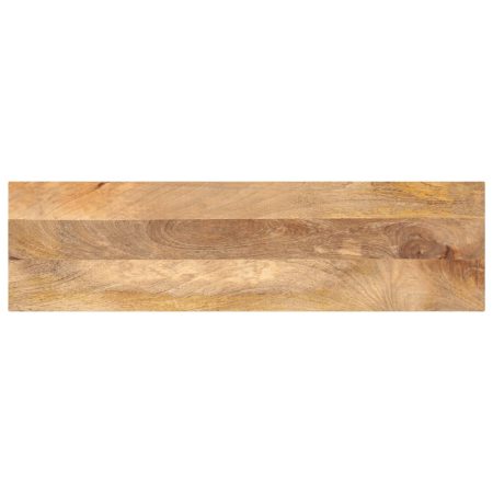 Dessus de table 100x20x2,5cm rectangulaire bois massif manguier