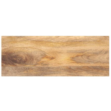 Dessus de table 70x40x3,8 cm rectangulaire bois massif manguier