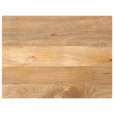 Dessus de table 90x50x3,8 cm rectangulaire bois massif manguier