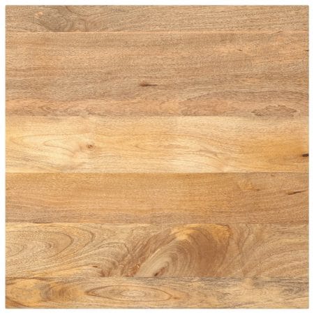 Dessus de table 70x70x3,8 cm carré bois massif manguier