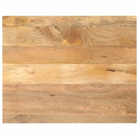 Dessus de table 90x80x3,8 cm rectangulaire bois massif manguier