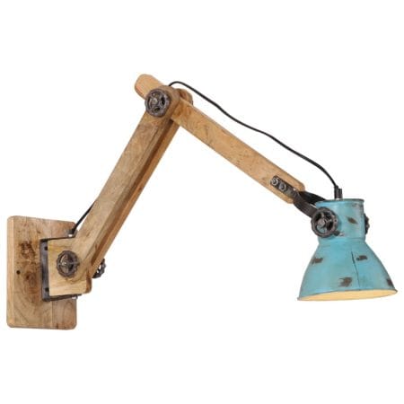 Lampe murale 25 W bleu délavé 96x15x20 cm E27