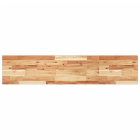 Étagère flottante 140x30x2 cm acacia massif finition à l'huile