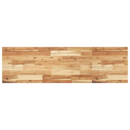 Étagère flottante 160x40x2 cm acacia massif finition à l'huile