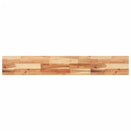 Étagère flottante 140x20x4 cm acacia massif finition à l'huile