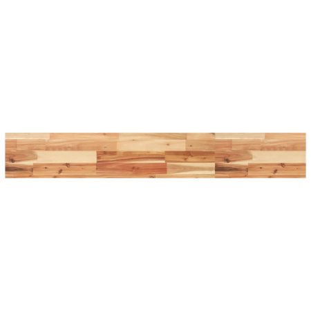 Étagère flottante 160x20x4 cm acacia massif finition à l'huile