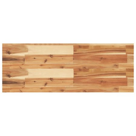 Étagère flottante 80x30x4 cm acacia massif finition à l'huile