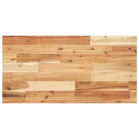Étagère flottante 100x40x4 cm acacia massif finition à l'huile