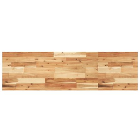 Étagère flottante 120x40x4 cm acacia massif finition à l'huile