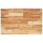 Dessus de bureau fini à l'huile 100x50x2cm bois d'acacia massif