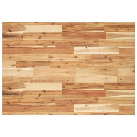 Dessus de bureau fini à l'huile 100x70x2cm bois d'acacia massif