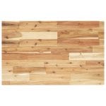Dessus de bureau fini à l'huile 80x50x4 cm bois d'acacia massif